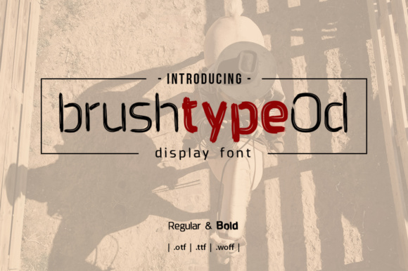 Brushtype Od Font - Featured Image