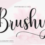 Brushy Font - Featured Image