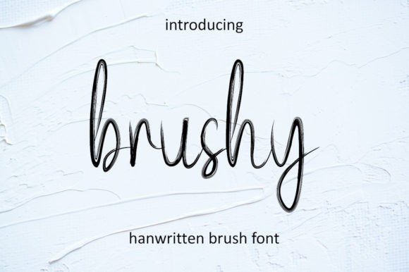 Brushy Font - Featured Image