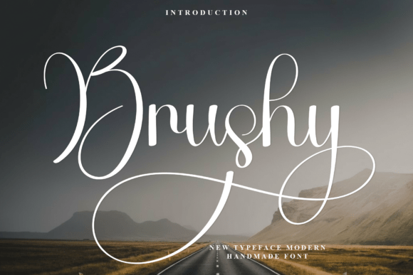 Brushy Font - Featured Image