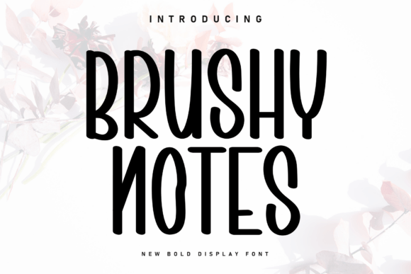 Brushy Notes Font - Featured Image