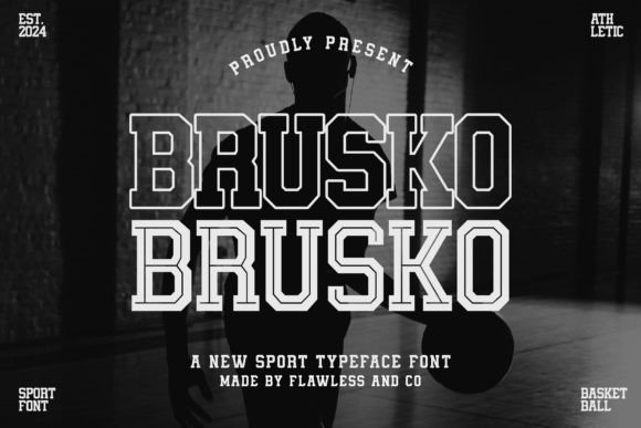 Brusko Font - Featured Image