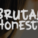 Brutal Honesty Font - Featured Image