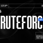 Bruteforce Display Font - Featured Image