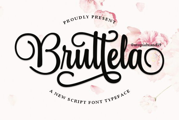 Bruttela Font - Featured Image