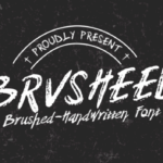 Brvsheed Font - Featured Image