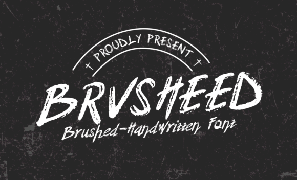 Brvsheed Font - Featured Image