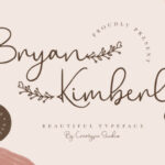 Bryan Kimberly Font - Featured Image