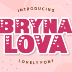 Bryna Lova Font - Featured Image