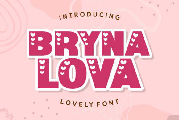 Bryna Lova Font - Featured Image
