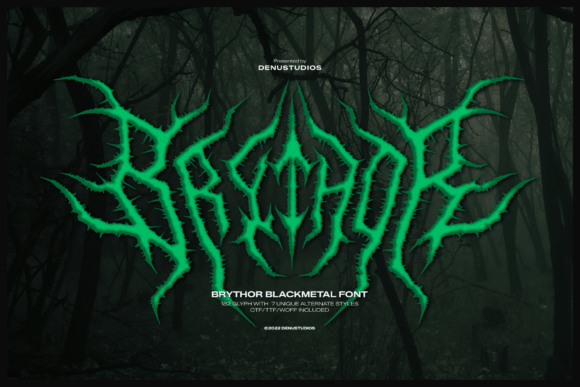 Brythor Font - Featured Image