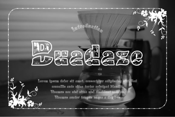 Buadaze Font - Featured Image