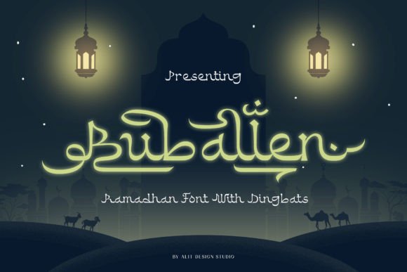 Buballen Font - Featured Image