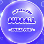 Bubball Font - Featured Image