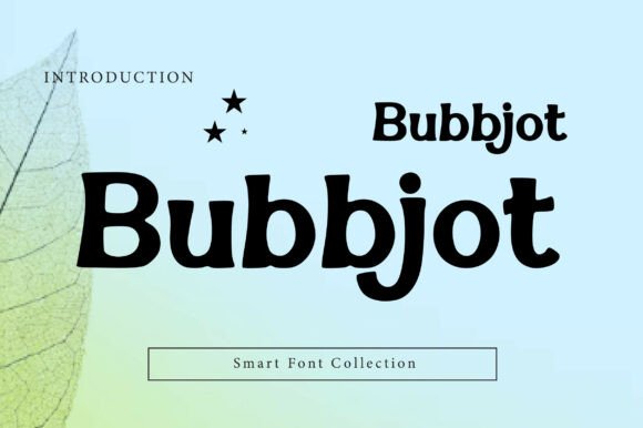 Bubbjot Font - Featured Image