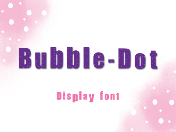 Bubble-dot Font - Featured Image