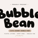 Bubble Bean Font - Featured Image