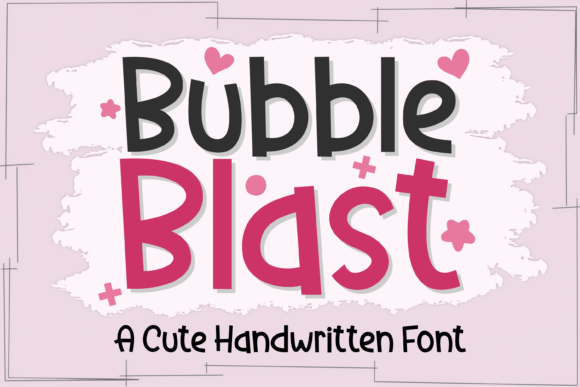 Bubble Blast Font - Featured Image