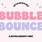 Bubble Bounce Font - Featured Image
