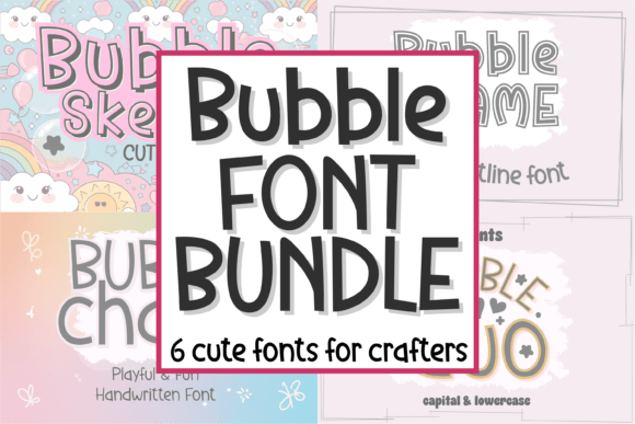 Bubble Bundle Font - Featured Image