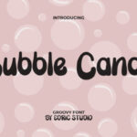Bubble Candy Font - Featured Image