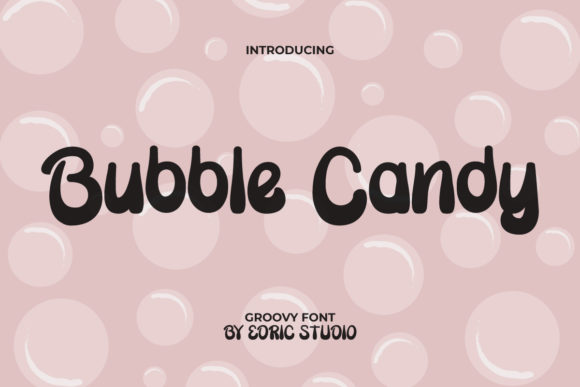 Bubble Candy Font - Featured Image