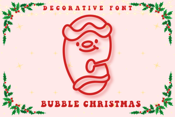 Bubble Christmas Font - Featured Image