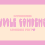 Bubble Condense Font - Featured Image