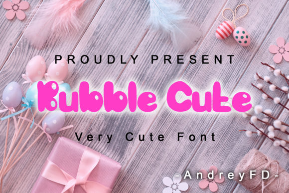 Bubble Cute Font - Featured Image