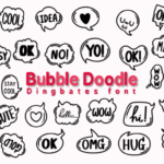 Bubble Doodle Font - Featured Image