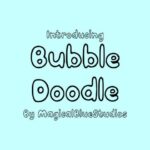 Bubble Doodle Font - Featured Image