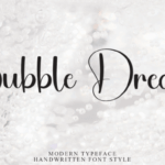 Bubble Dream Font - Featured Image