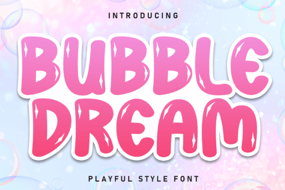 Bubble Dream Font - Featured Image