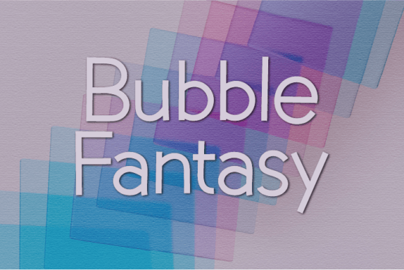 Bubble Fantasy Font - Featured Image