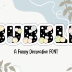 Bubble Font - Featured Image