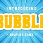 Bubble Font - Featured Image