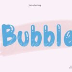 Bubble Font - Featured Image