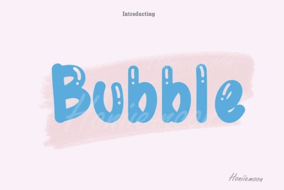 Bubble Font - Featured Image