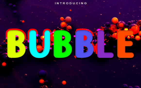 Bubble Font - Featured Image