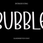 Bubble Font - Featured Image