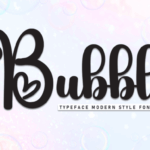 Bubble Font - Featured Image
