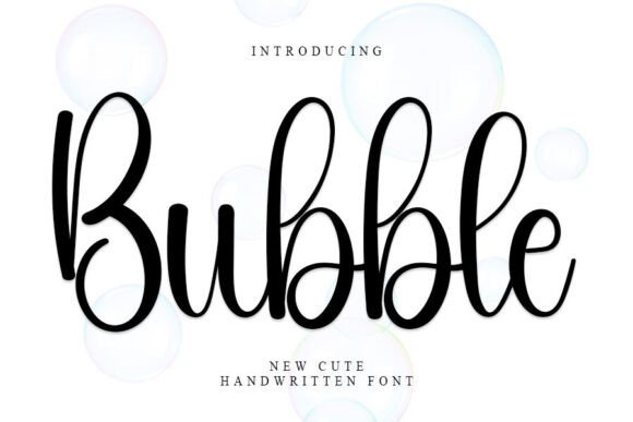 Bubble Font - Featured Image