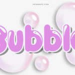 Bubble Font - Featured Image