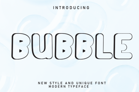 Bubble Font - Featured Image