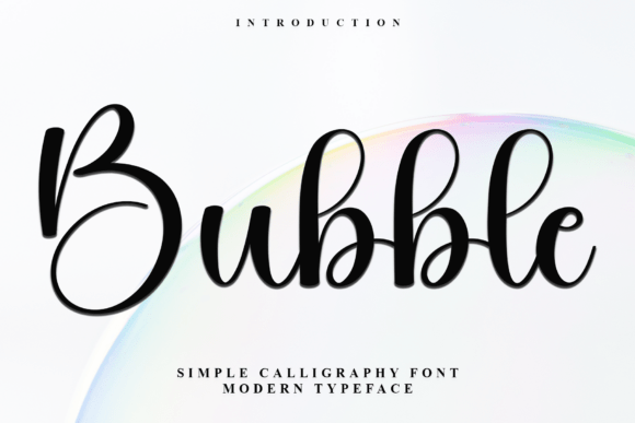 Bubble Font Font - Featured Image