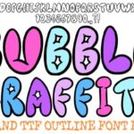 Bubble Graffiti Font - Featured Image