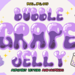 Bubble Grape Jelly Font - Featured Image