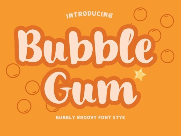 Bubble Gum Font - Featured Image