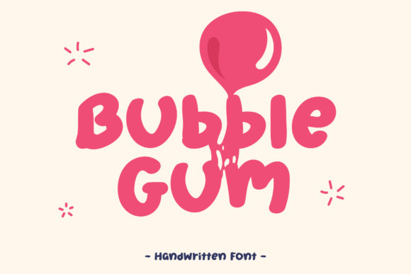 Bubble Gum Font - Featured Image