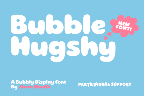 Bubble Hugshy Font - Featured Image